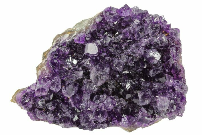 Dark Purple, Amethyst Crystal Cluster - Uruguay #122054
